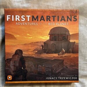 First Martians Board Game